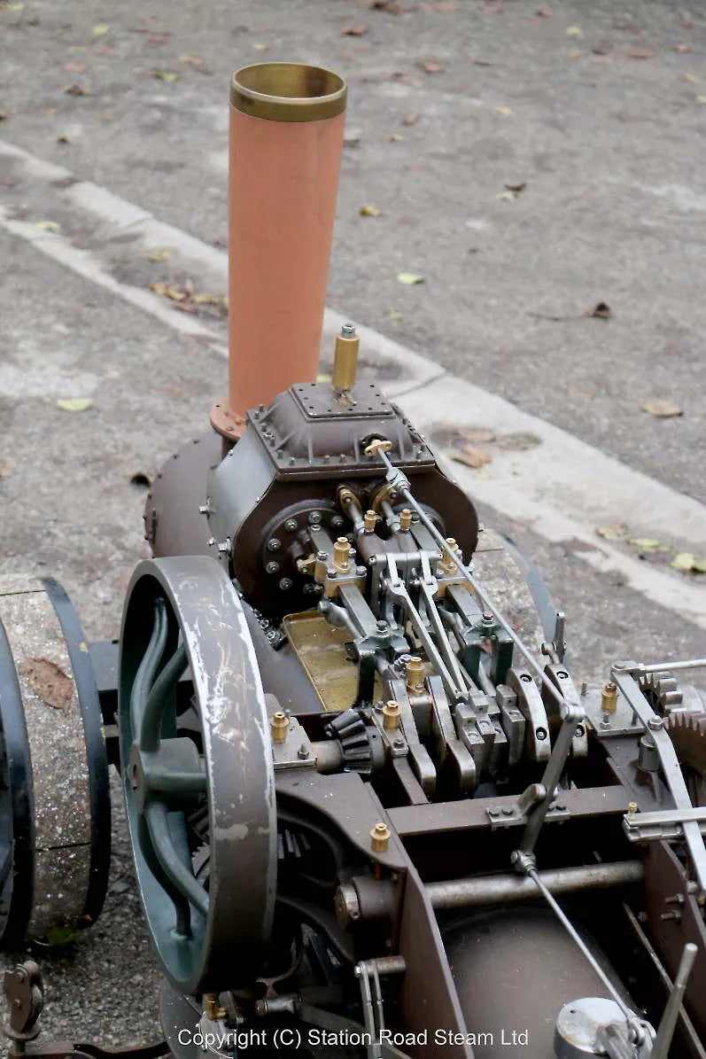3 inch scale Fowler BB1 ploughing engine