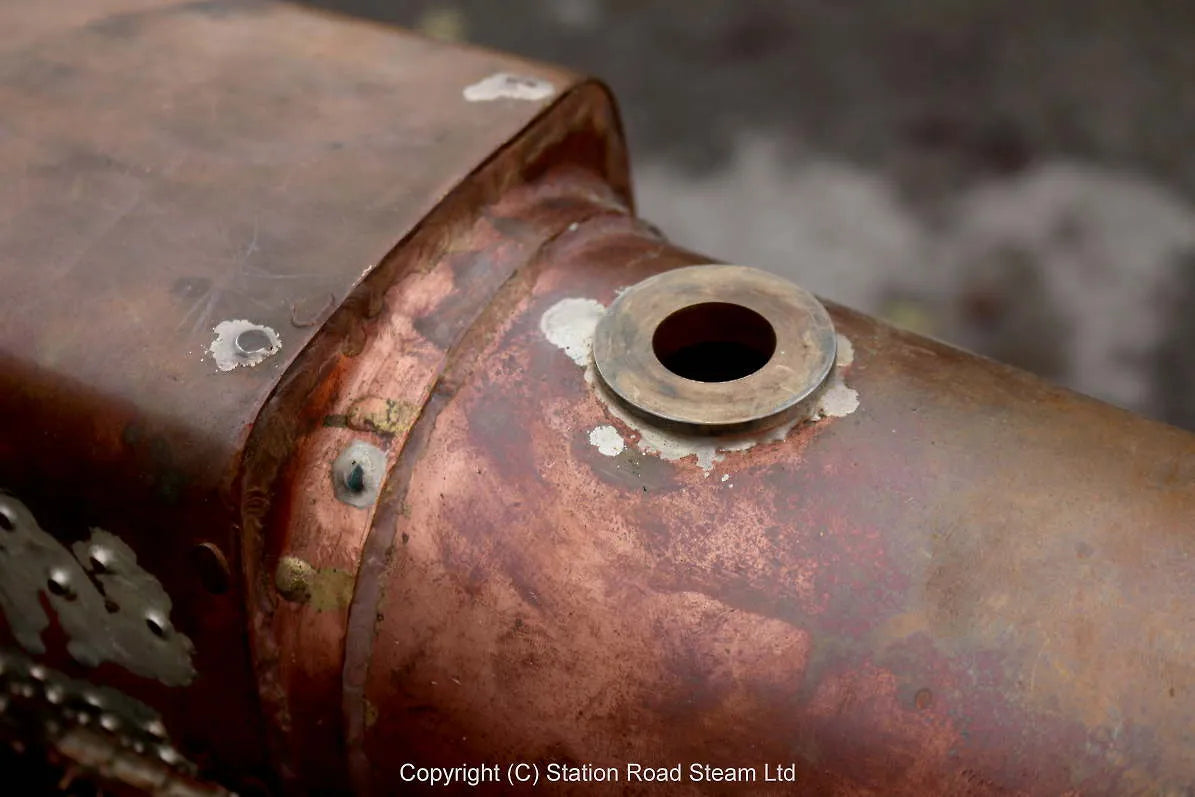 Part-built 5 inch gauge GWR 61xx 2-6-2T