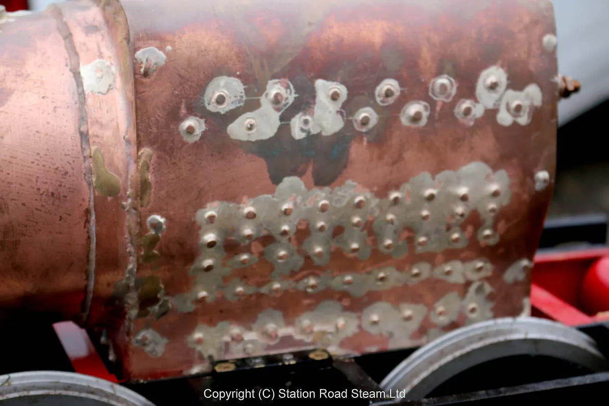 Part-built 5 inch gauge GWR 61xx 2-6-2T