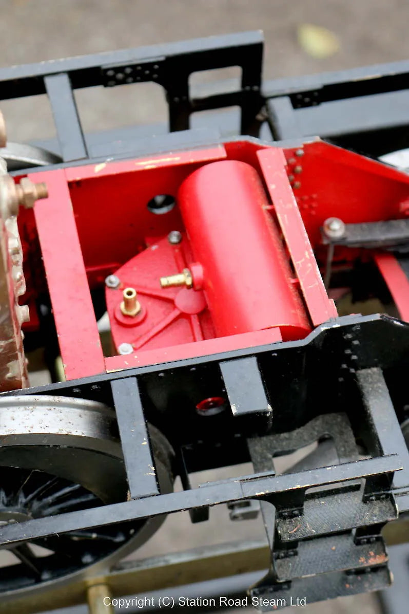 Part-built 5 inch gauge GWR 61xx 2-6-2T