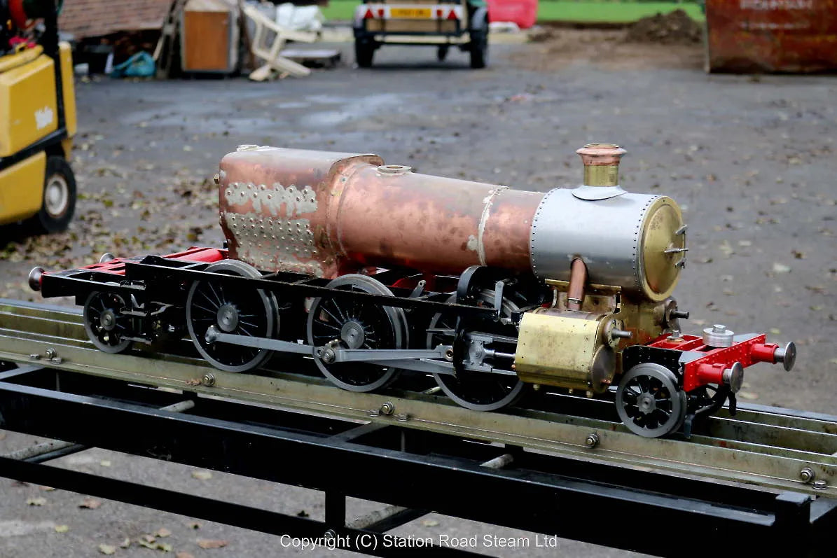 Part-built 5 inch gauge GWR 61xx 2-6-2T