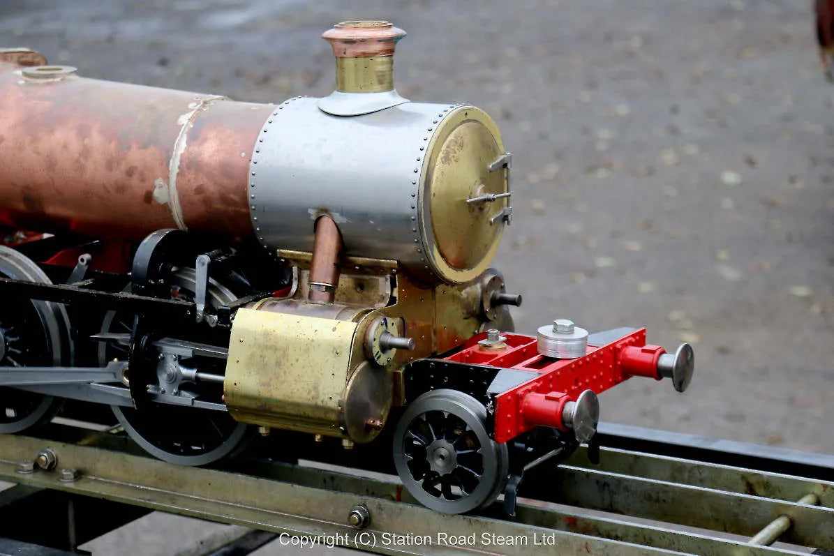 Part-built 5 inch gauge GWR 61xx 2-6-2T