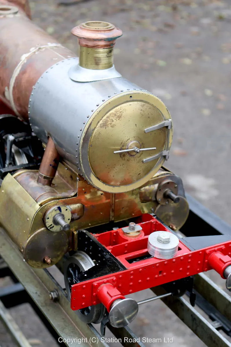 Part-built 5 inch gauge GWR 61xx 2-6-2T