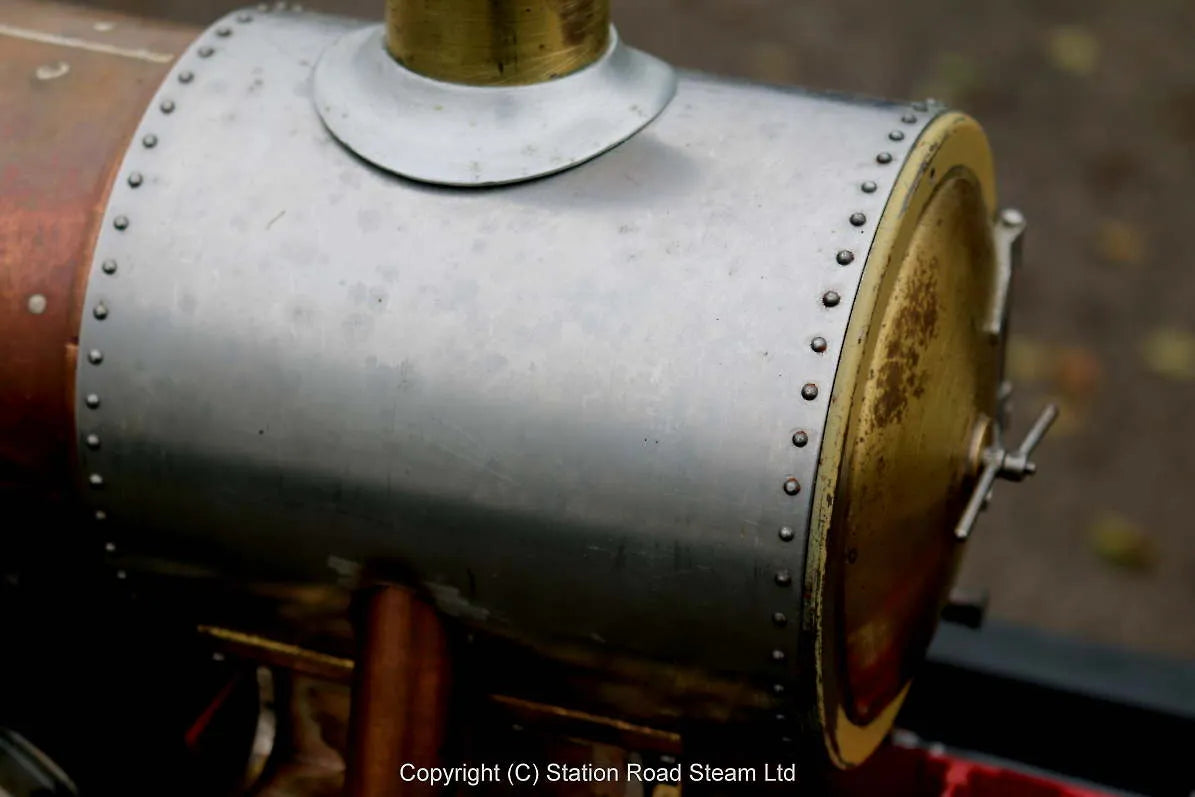 Part-built 5 inch gauge GWR 61xx 2-6-2T