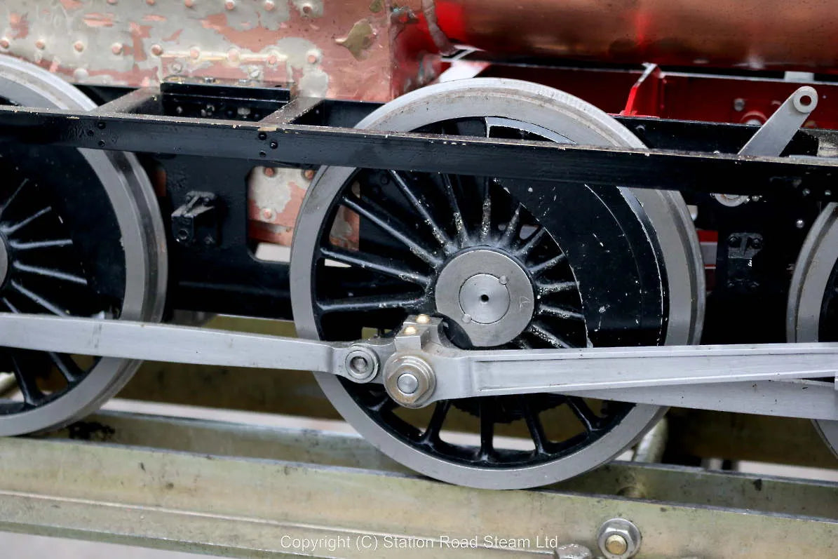 Part-built 5 inch gauge GWR 61xx 2-6-2T