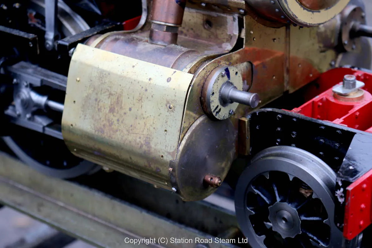 Part-built 5 inch gauge GWR 61xx 2-6-2T