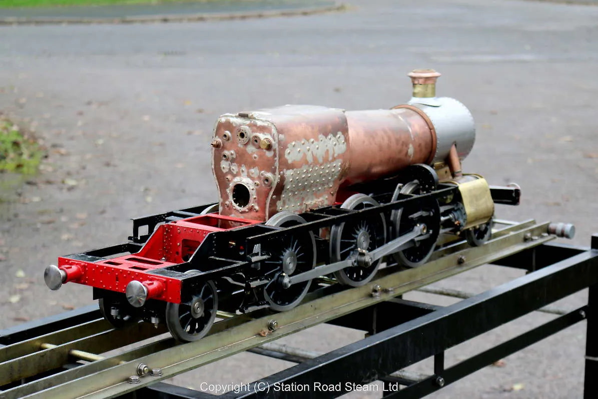 Part-built 5 inch gauge GWR 61xx 2-6-2T