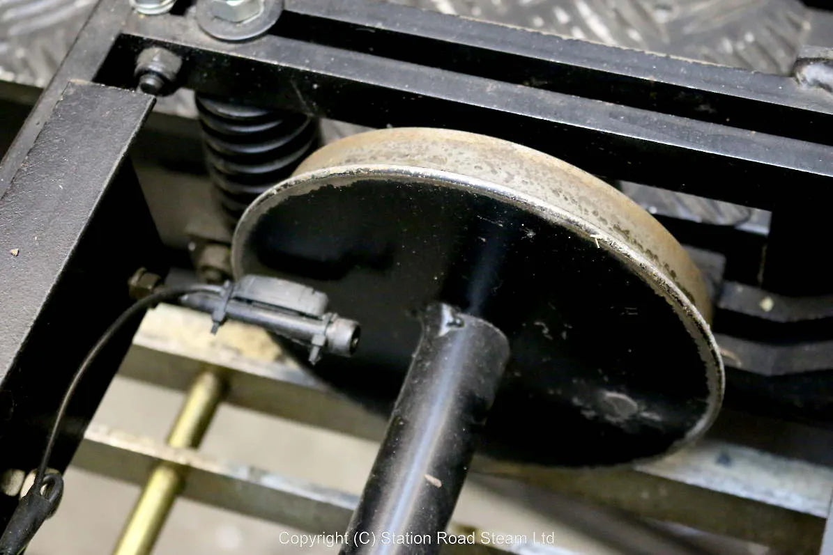 7 1/4 inch gauge driving truck with speedometer