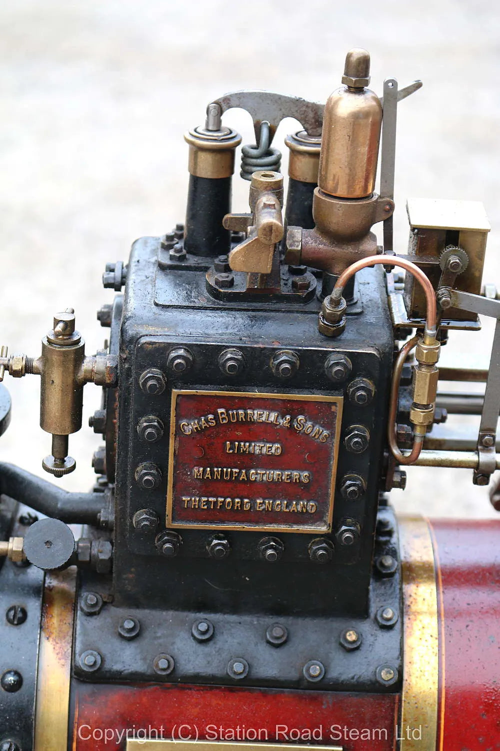 3 inch scale Burrell 6nhp agricultural engine