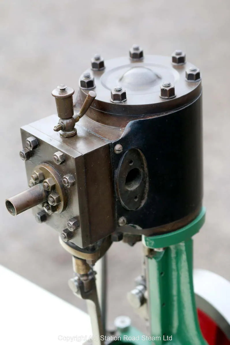 Stuart No.1 with marine flywheel