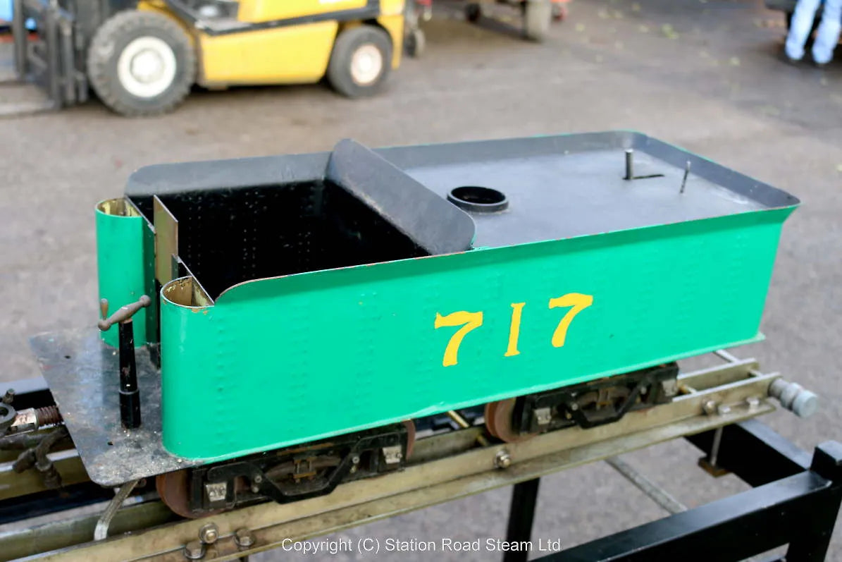 5 inch gauge American 4-4-0 with commercial boiler