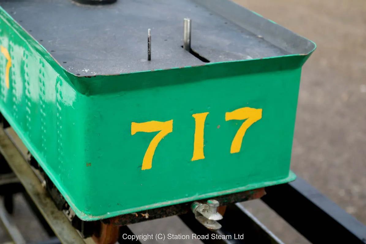 5 inch gauge American 4-4-0 with commercial boiler