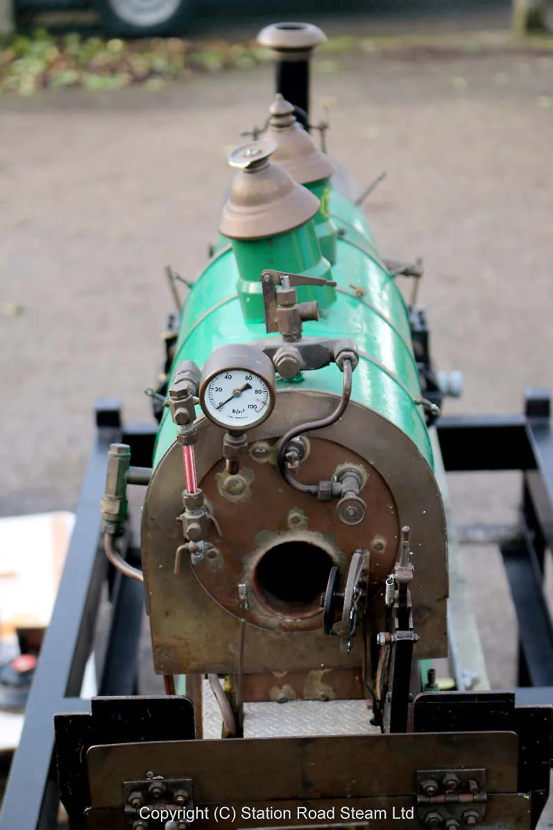 5 inch gauge American 4-4-0 with commercial boiler