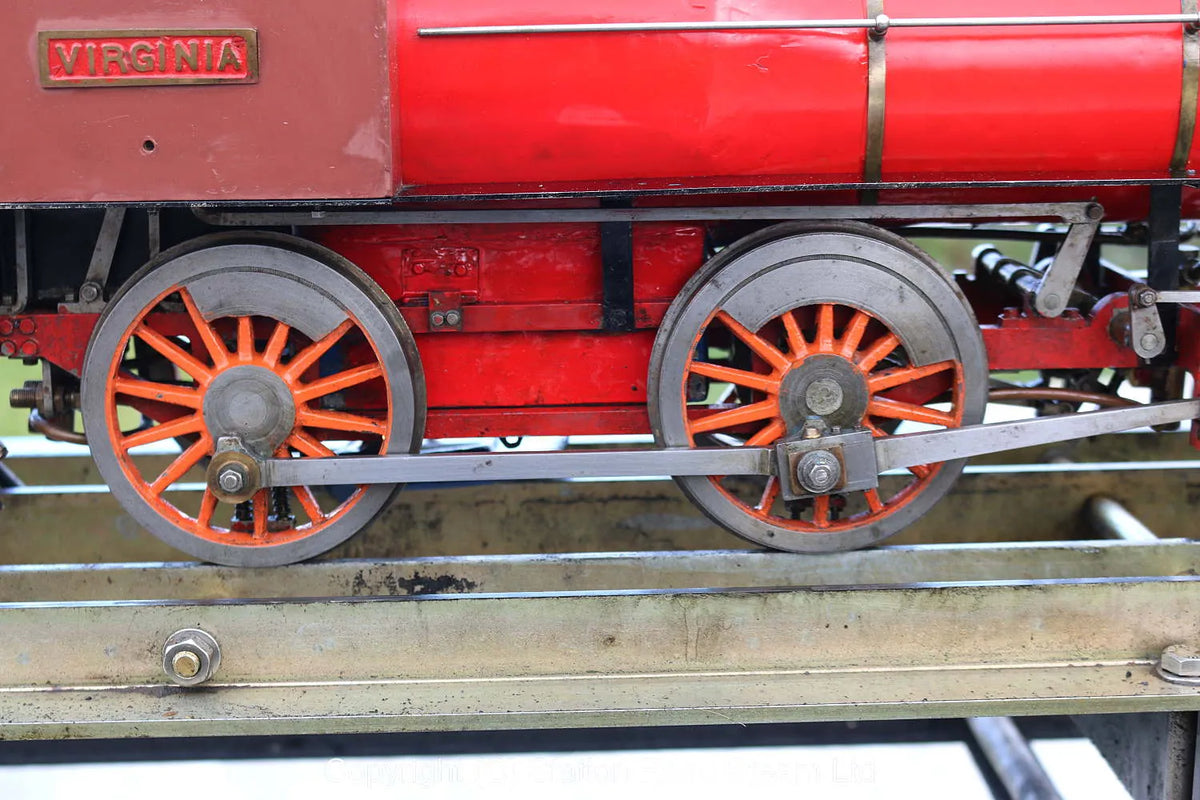 3 1/2 inch gauge "Virginia" 4-4-0