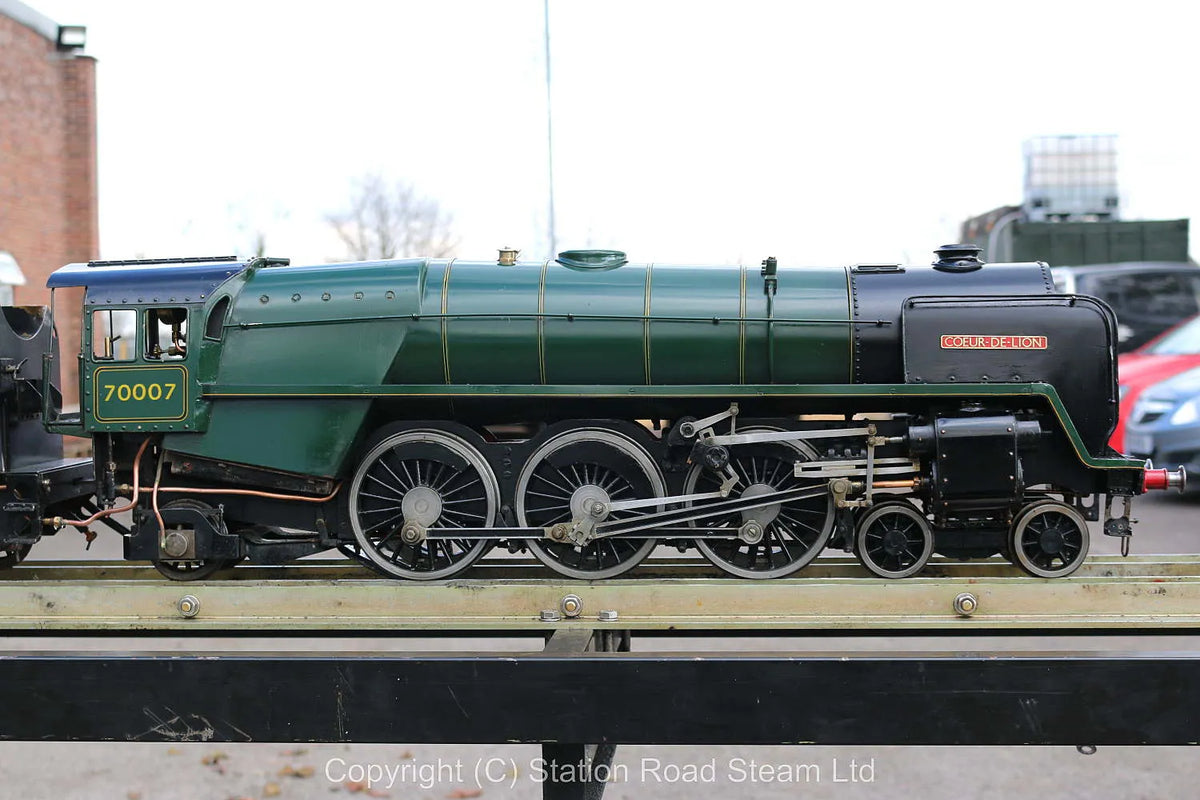 3 1/2 inch gauge "Britannia Coeur-de-Lion"