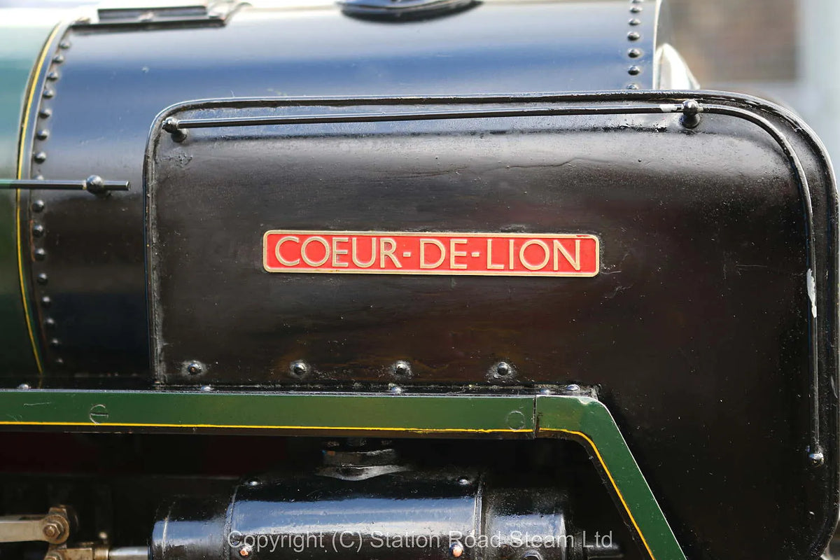 3 1/2 inch gauge "Britannia Coeur-de-Lion"