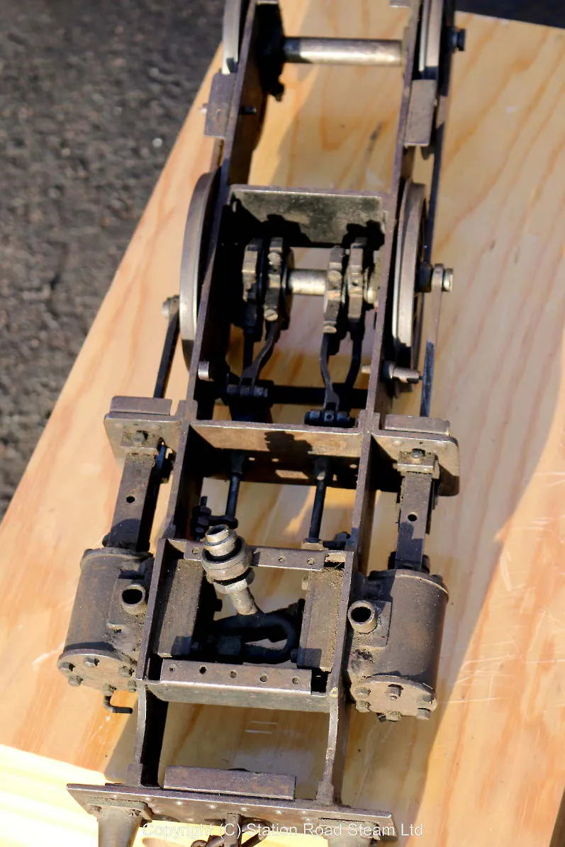 3 7/8 inch gauge part built chassis