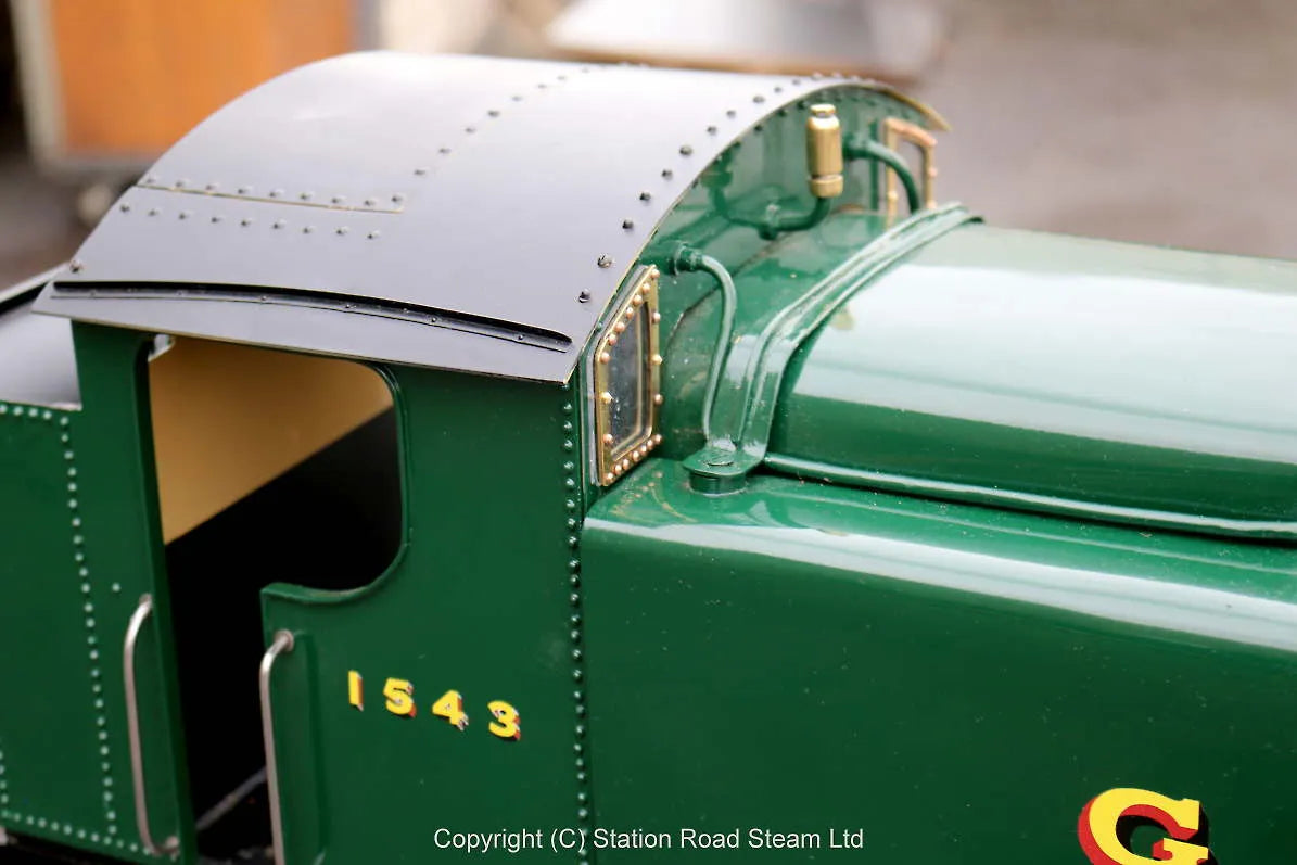New 5 inch gauge GWR 15XX, test-steamed