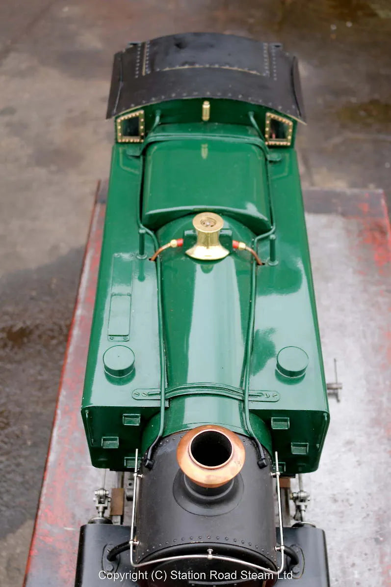 New 5 inch gauge GWR 15XX, test-steamed