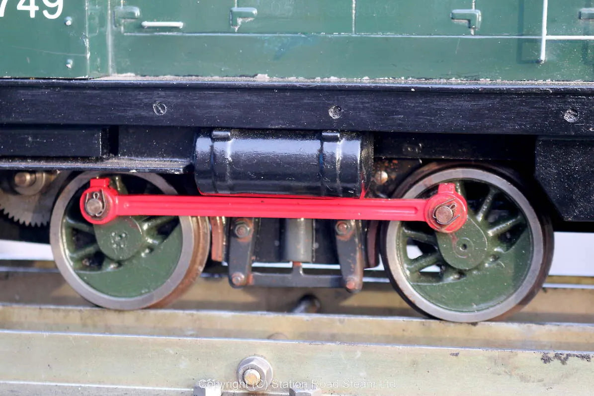5 inch gauge North British 0-4-0 battery-electric shunter