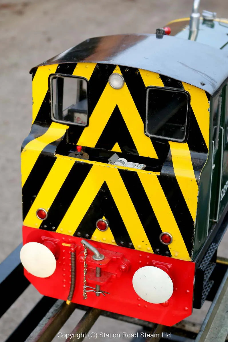 5 inch gauge North British 0-4-0 battery-electric shunter