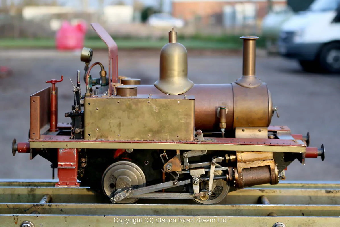 Unsteamed 3 1/2 inch gauge small-boilered "Tich" 0-4-0T