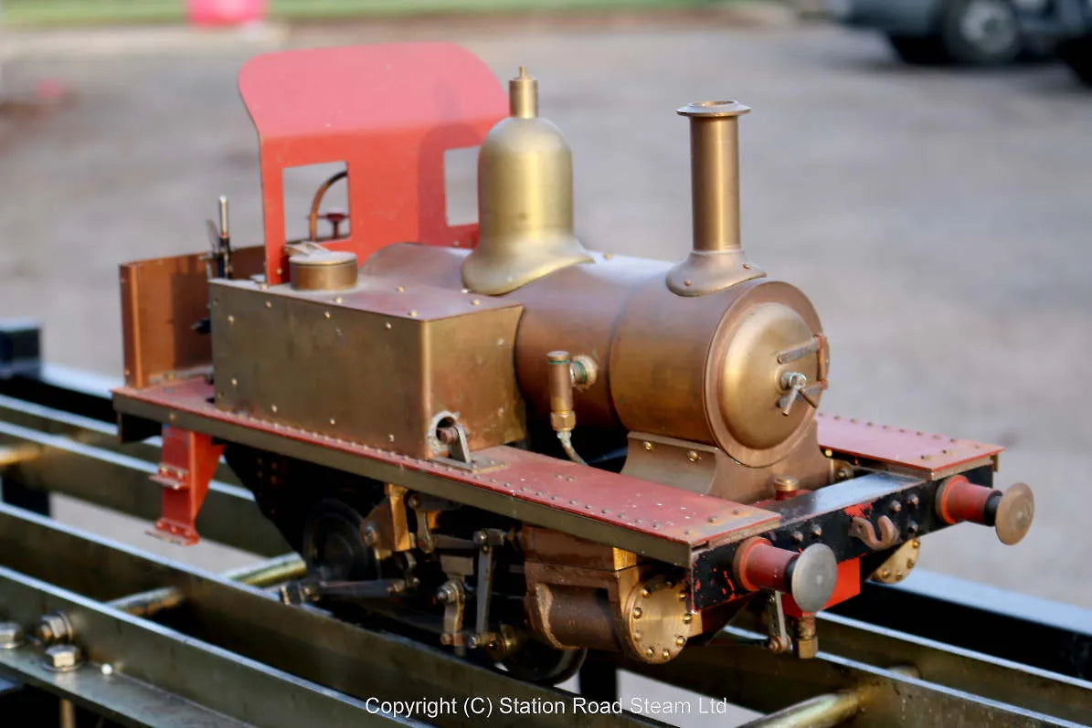 Unsteamed 3 1/2 inch gauge small-boilered "Tich" 0-4-0T
