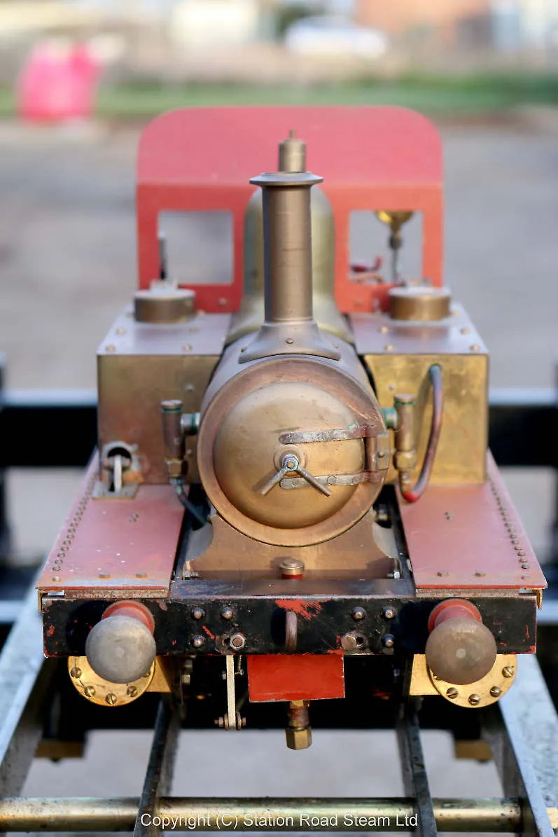 Unsteamed 3 1/2 inch gauge small-boilered "Tich" 0-4-0T