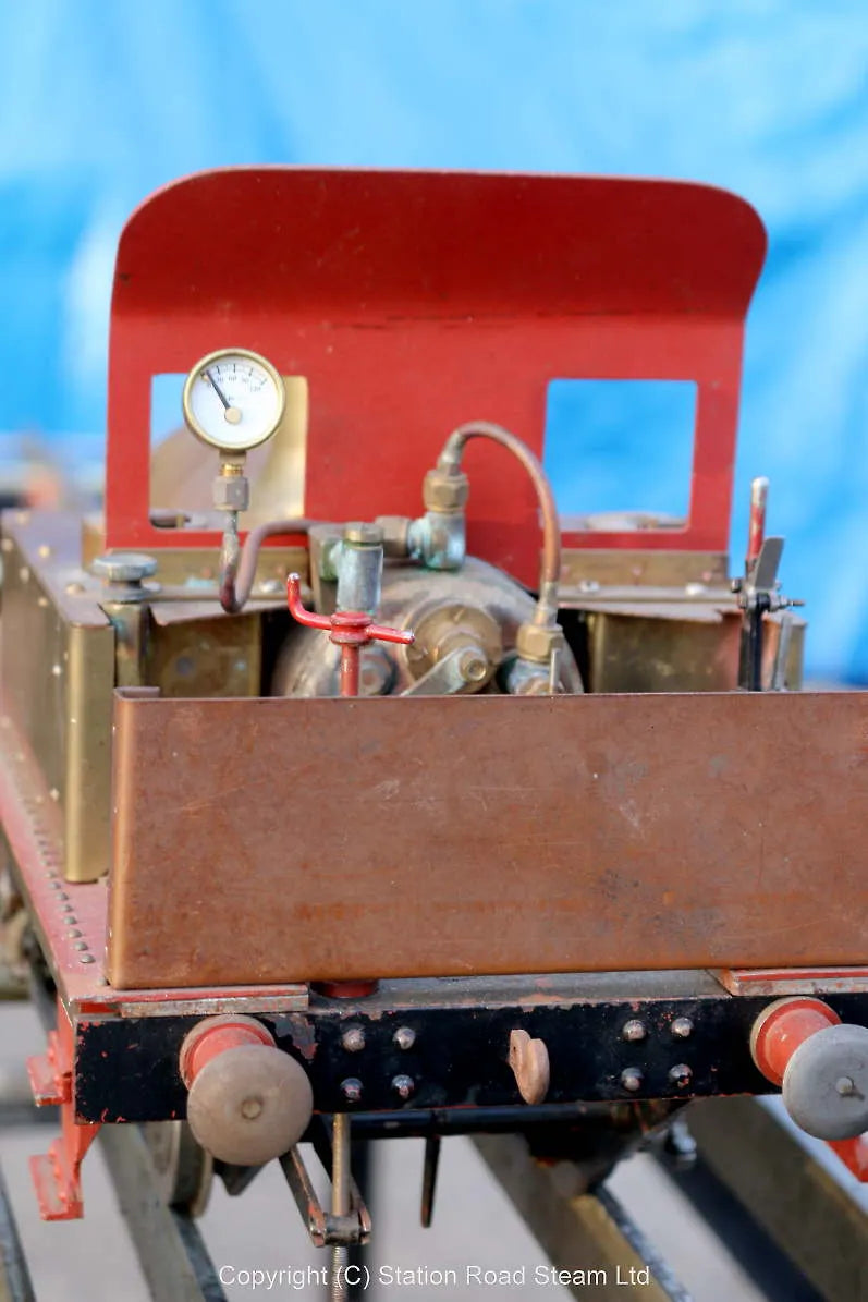 Unsteamed 3 1/2 inch gauge small-boilered "Tich" 0-4-0T