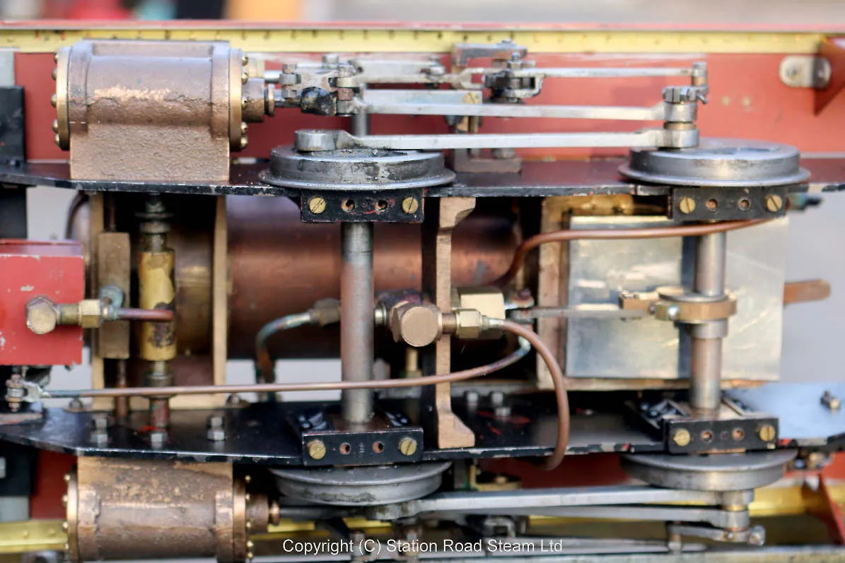 Unsteamed 3 1/2 inch gauge small-boilered "Tich" 0-4-0T