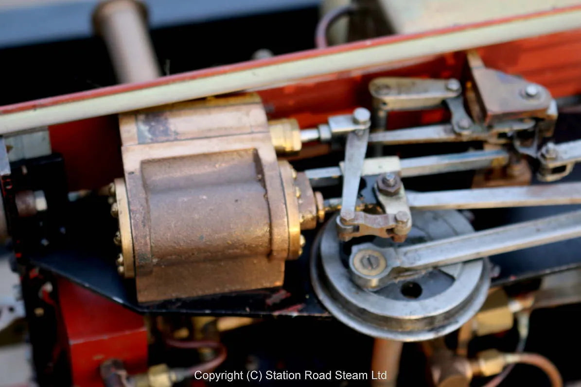 Unsteamed 3 1/2 inch gauge small-boilered "Tich" 0-4-0T