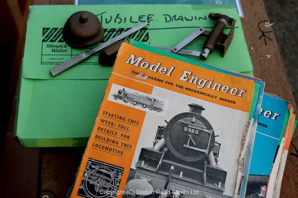 Well-advanced 3 1/2 inch gauge part-built LMS 2-6-4T