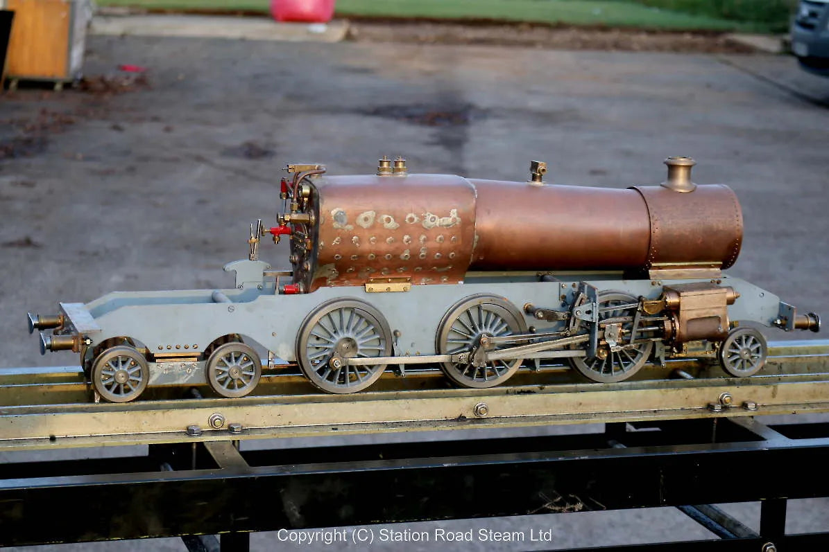 Well-advanced 3 1/2 inch gauge part-built LMS 2-6-4T