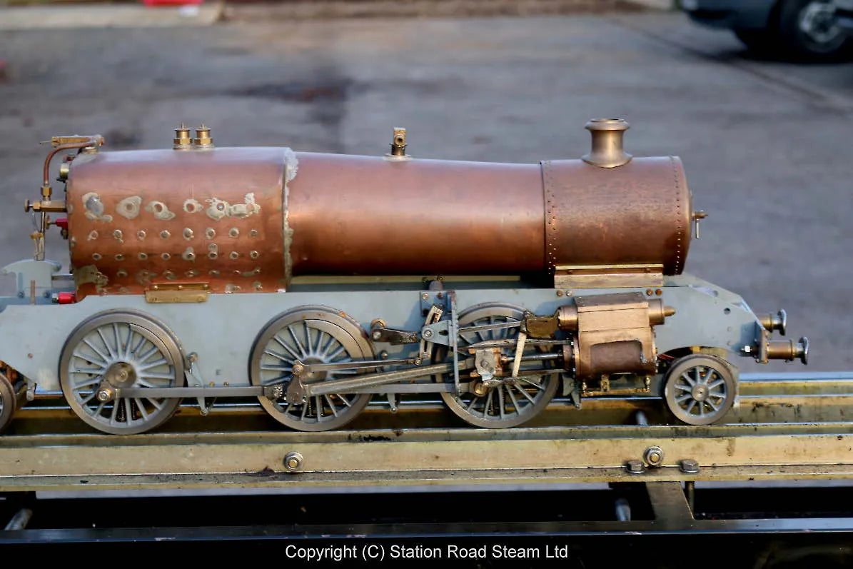Well-advanced 3 1/2 inch gauge part-built LMS 2-6-4T