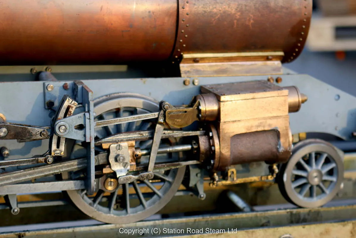 Well-advanced 3 1/2 inch gauge part-built LMS 2-6-4T