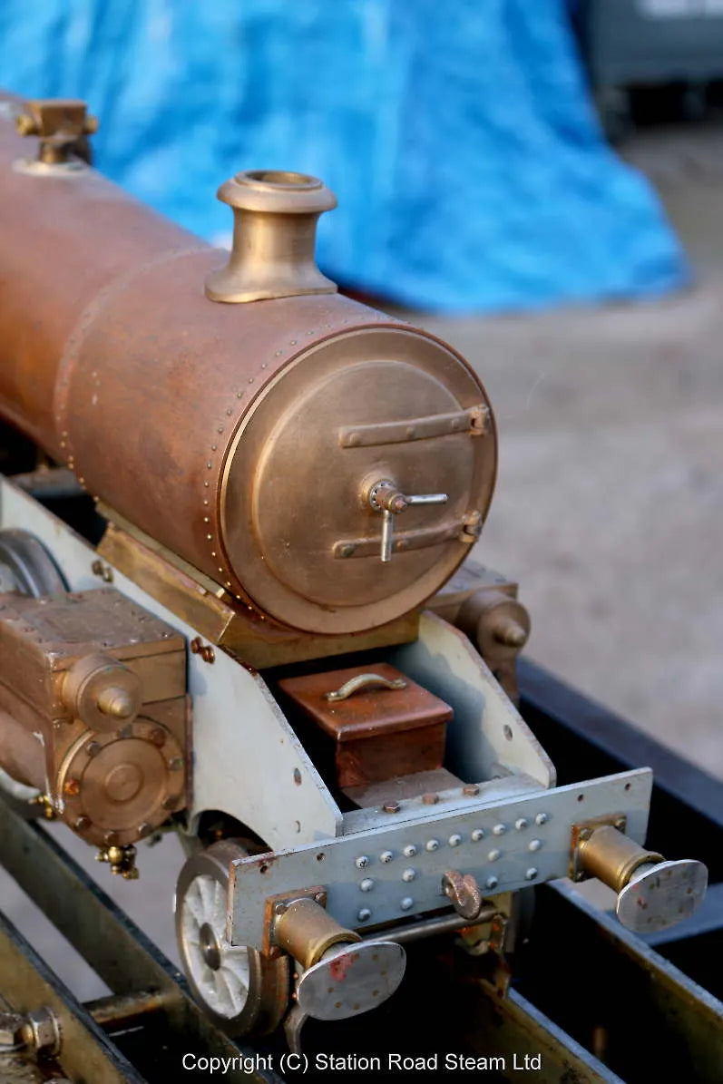 Well-advanced 3 1/2 inch gauge part-built LMS 2-6-4T