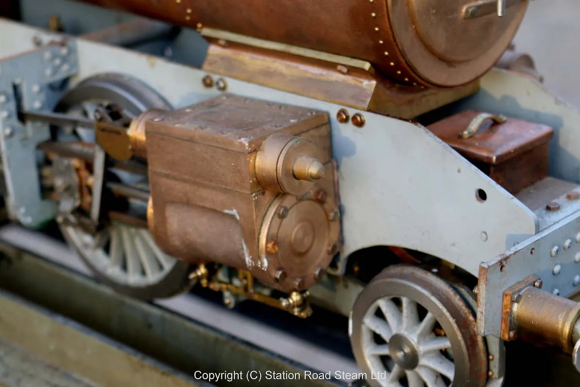 Well-advanced 3 1/2 inch gauge part-built LMS 2-6-4T