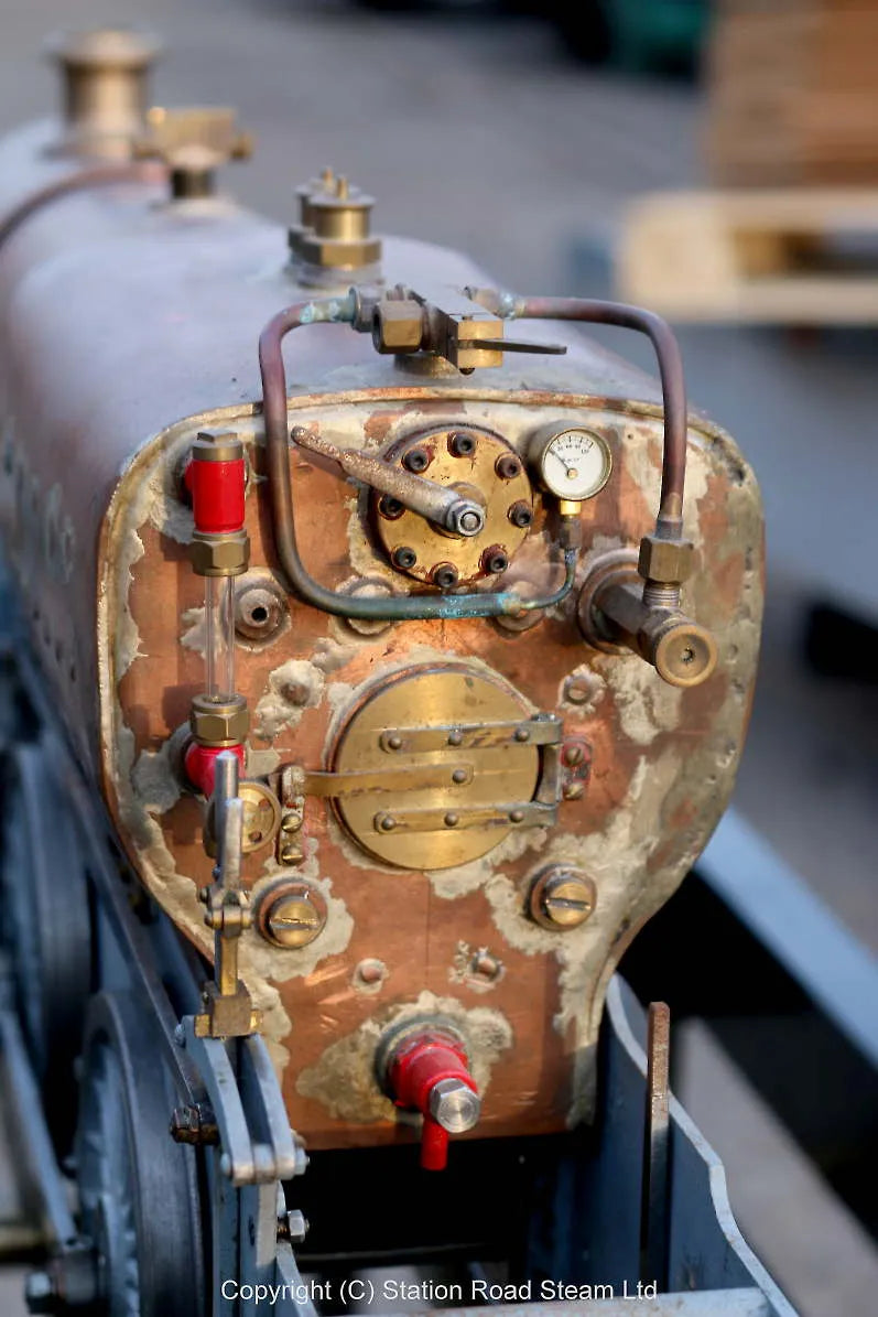 Well-advanced 3 1/2 inch gauge part-built LMS 2-6-4T