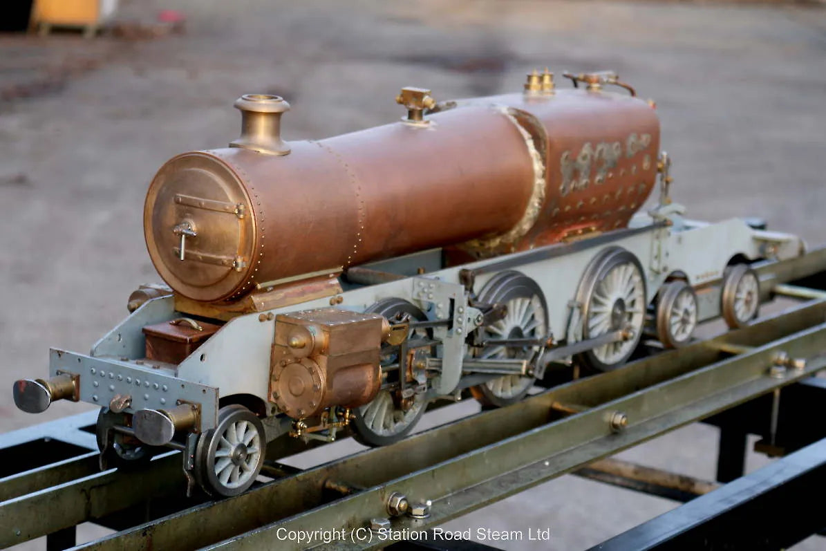 Well-advanced 3 1/2 inch gauge part-built LMS 2-6-4T