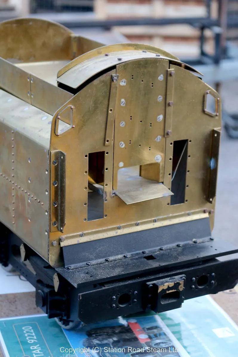 Kit-build 5 inch gauge BR 9F 2-10-0 "Evening Star"