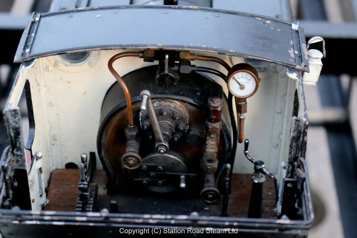 3 1/2 inch gauge "Rob Roy" 0-6-0T for restoration