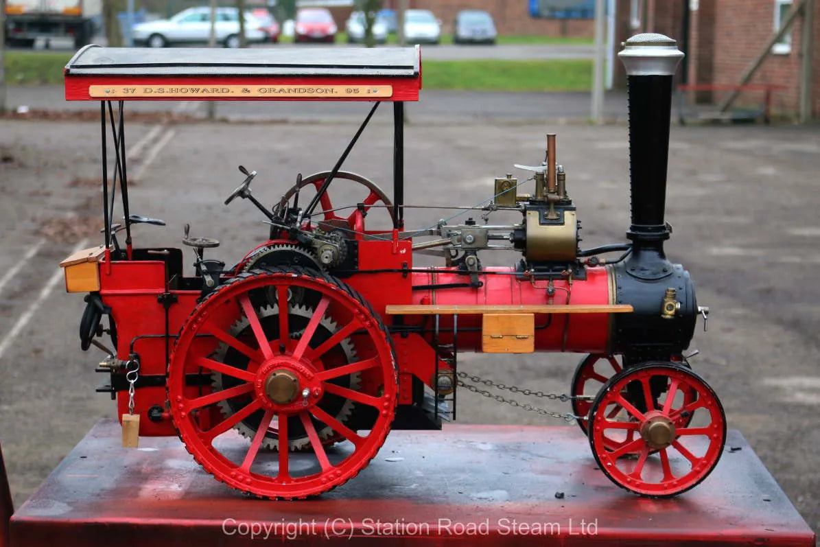 2 inch scale Burrell Gold Medal tractor
