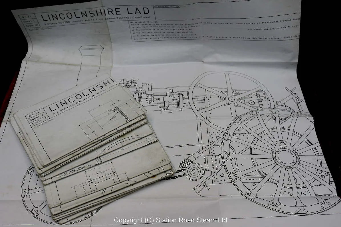 2 inch scale Ruston agricultural "Lincolnshire Lad"