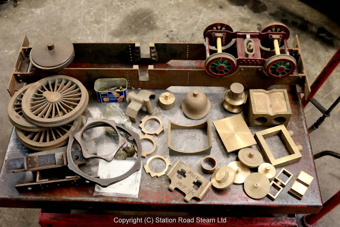 5 inch gauge "Maid of Kent" castings