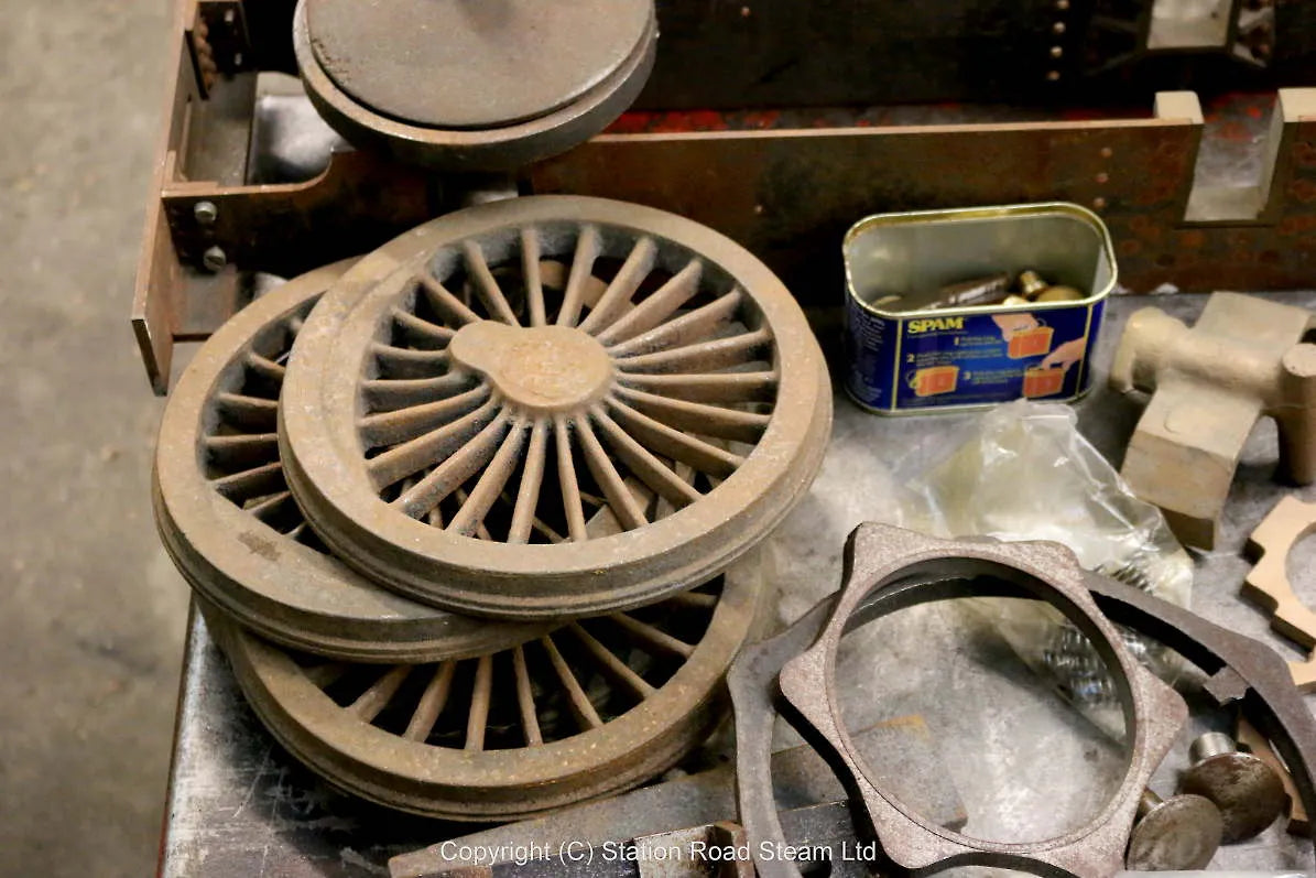 5 inch gauge "Maid of Kent" castings