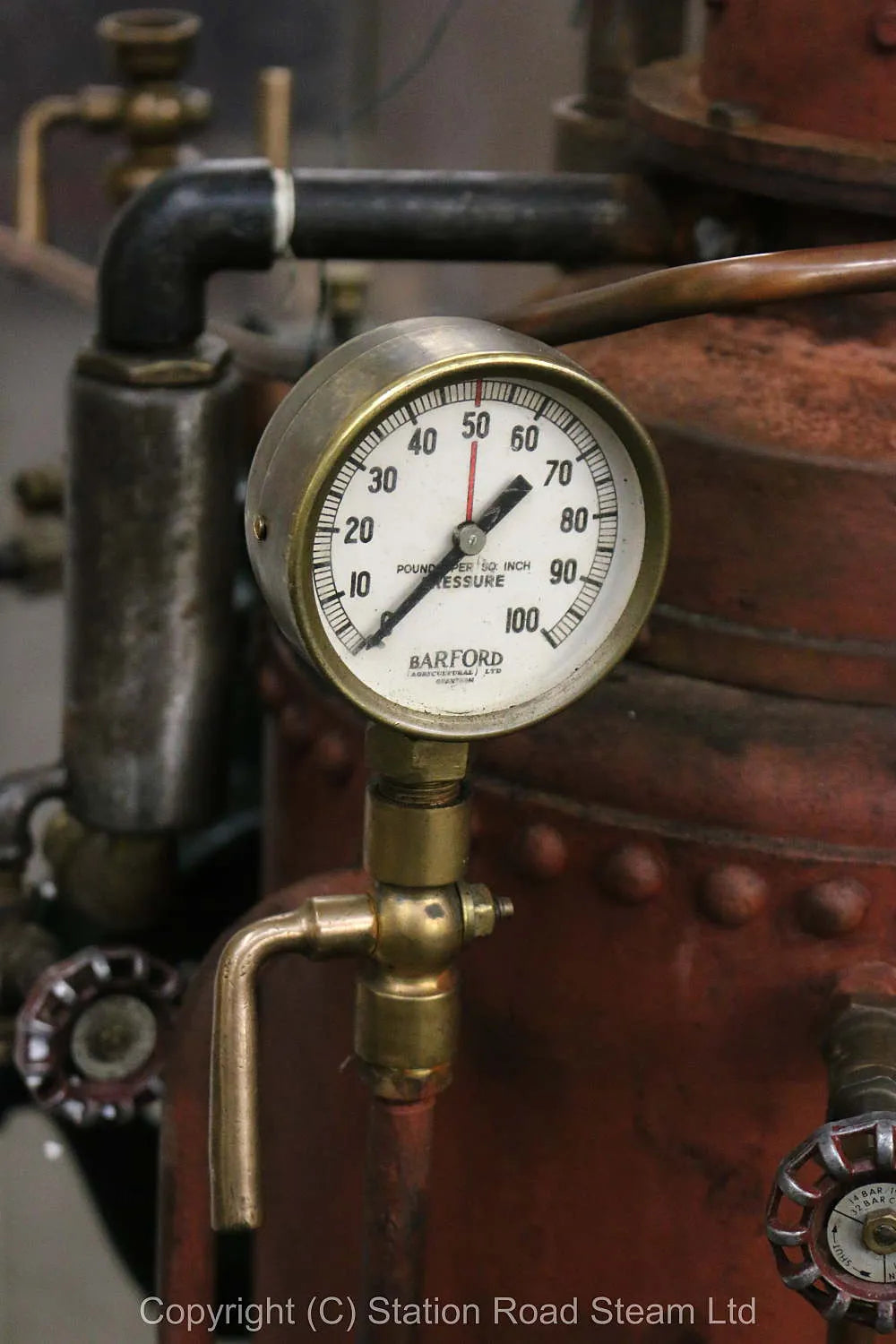 Coal-fired vertical boiler with Elliott & Garood steam pump