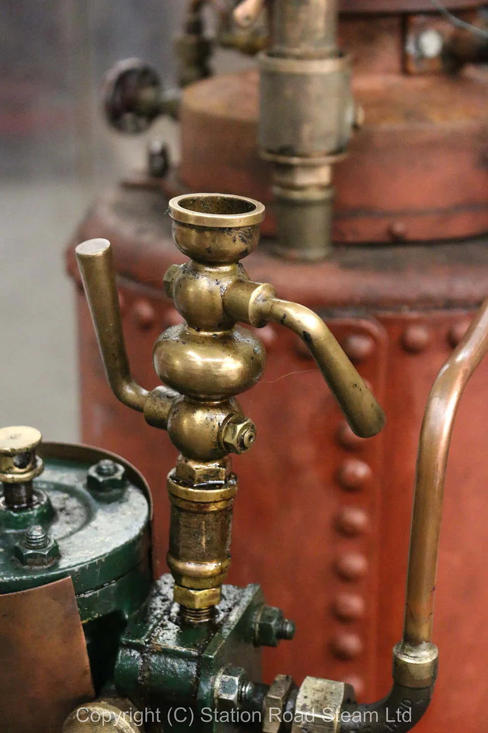 Coal-fired vertical boiler with Elliott & Garood steam pump