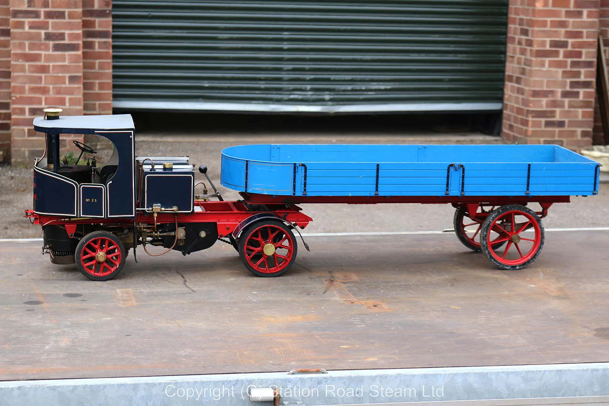2 inch scale Clayton steam wagon