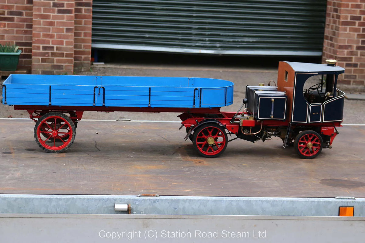 2 inch scale Clayton steam wagon