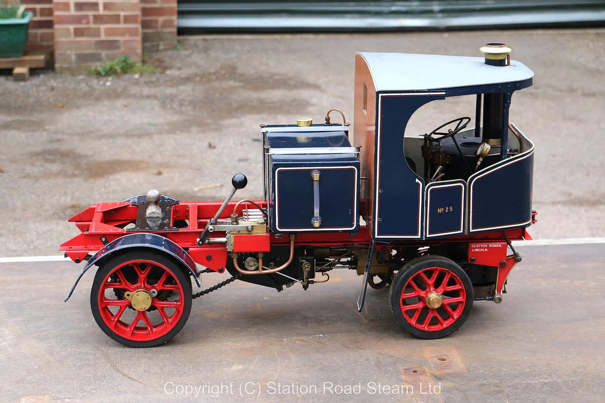 2 inch scale Clayton steam wagon
